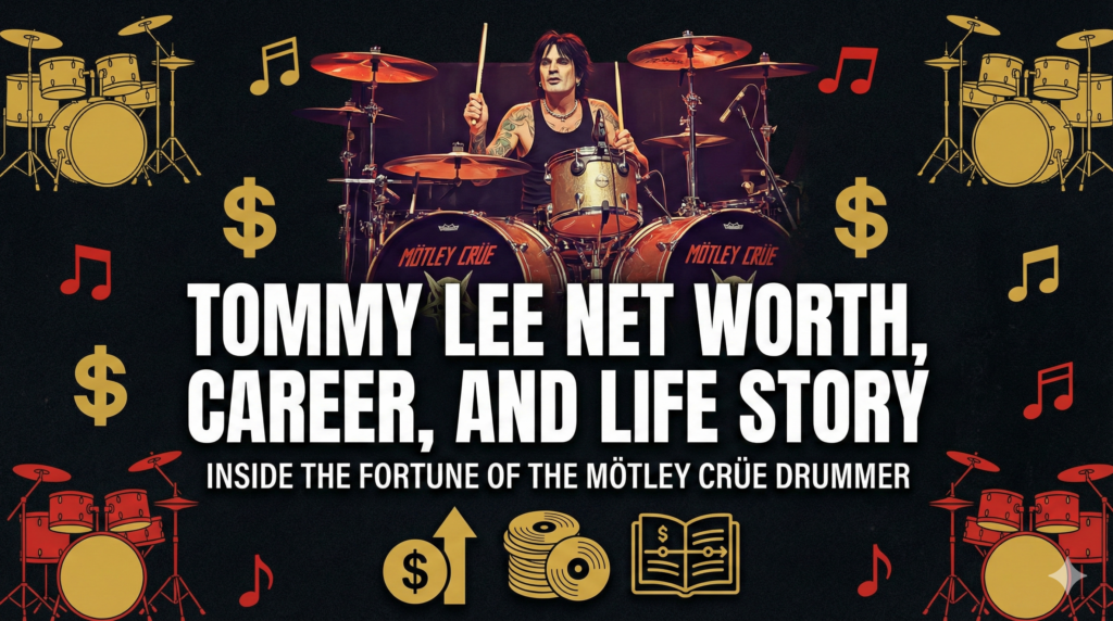 Tommy Lee Net Worth, Career, and Life Story: Inside the Fortune of the Mötley Crüe Drummer
